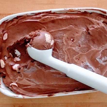 Try this chocolate rocky road ice cream | Fearless Nutrition